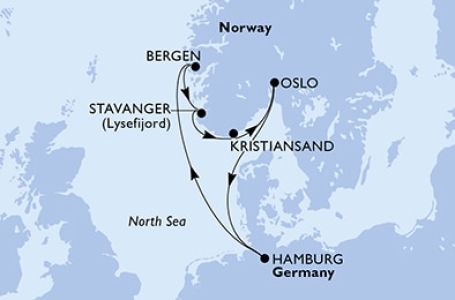 7 дни Германия, Норвегия