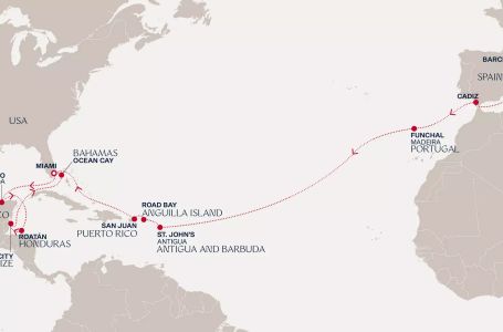 24 дни Испания, Португалия, Антигуа и Барбуда, Ангуила, Пуерто Рико, САЩ, Мексико, Хондурас, Белиз, Бахамските острови
