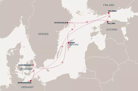 7 дни Дания, Германия, Финландия, Естония, Швеция